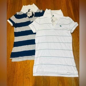 Abercrombie & Fitch Polo Shirt Bundle (2) – Size Small